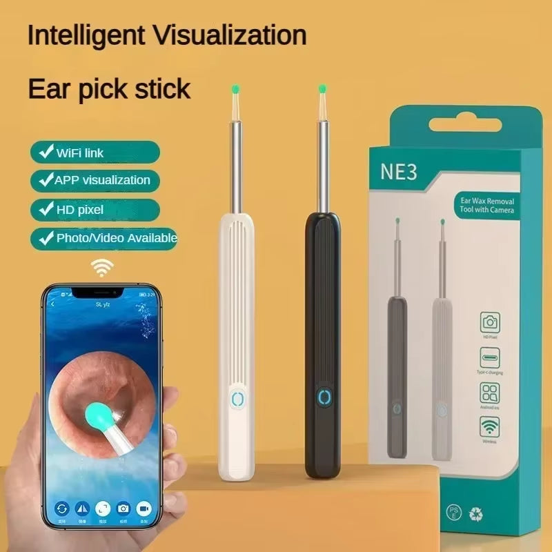 Wireless Wi-Fi Visual Ear Cleaner