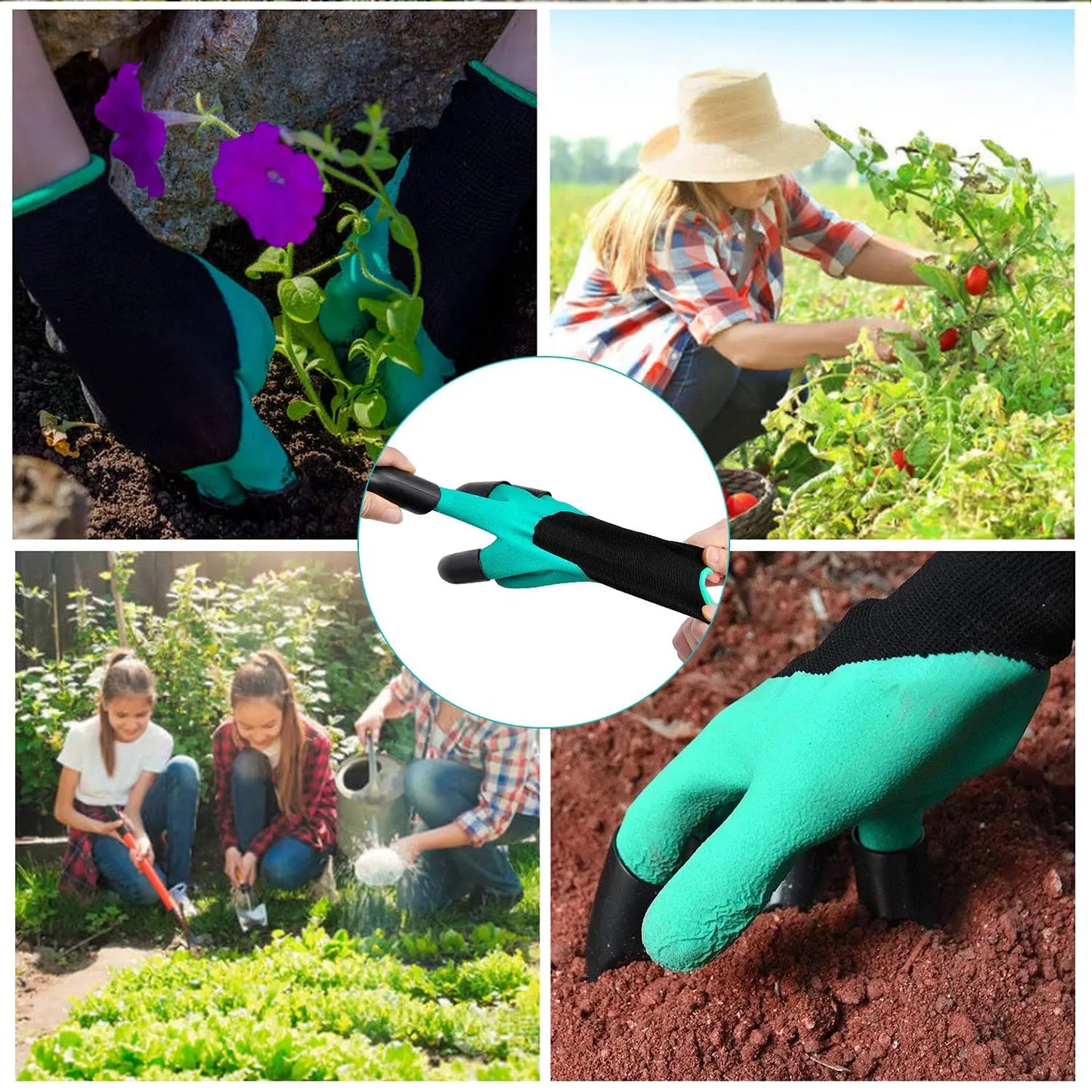 Professional Gardening Gloves with Claws
