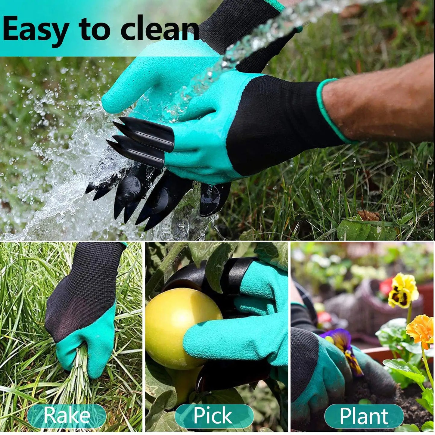 Professional Gardening Gloves with Claws