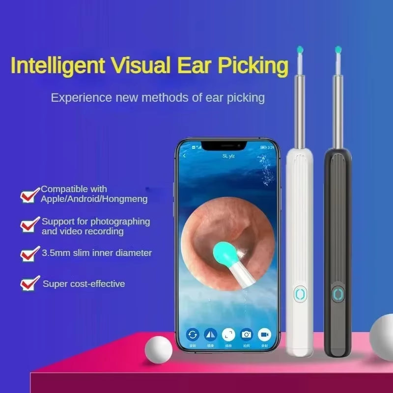 Wireless Wi-Fi Visual Ear Cleaner