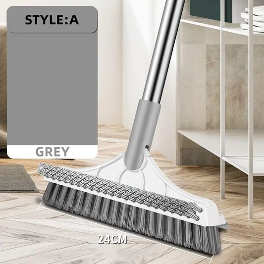New Upgrade Floor Scrub Brush Scraper Window Washing Brush Window Household House Cleaning Convenience Tools Supplies Hair Brush