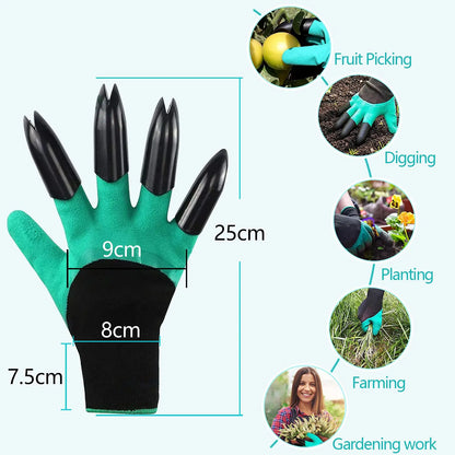 Professional Gardening Gloves with Claws 